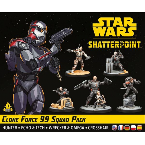 Atomic Mass Games - Star Wars Shatterpoint - Clone Force 99 Squad Pack