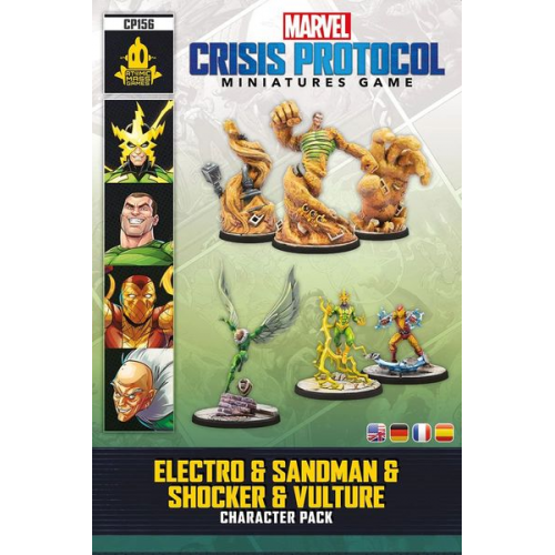 Atomic Mass Games - Marvel: Crisis Protocol - Electro, Sandman, Shocker und Vulture