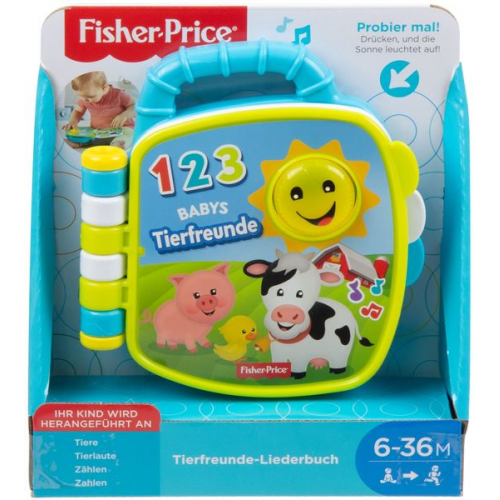 Fisher Price - Tierfreunde-Liederbuch