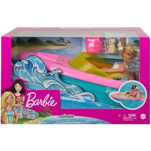 Barbie Boot mit Puppe