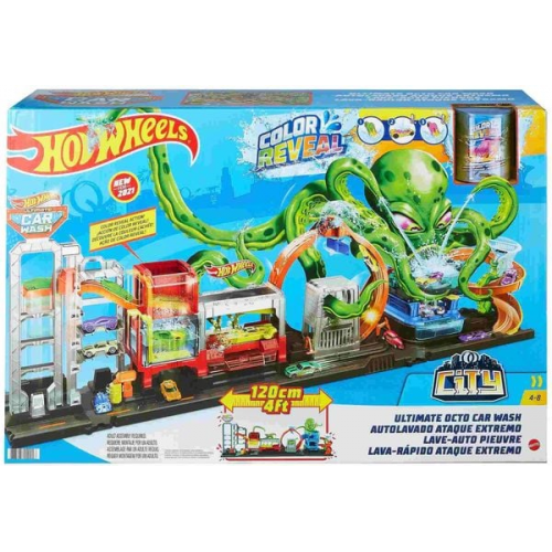 Hot Wheels Ultimative Oktopus Auto-Waschanlage