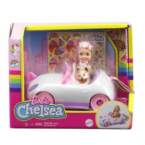 Barbie - Barbie Chelsea Puppe Spiel-Set inkl. Auto