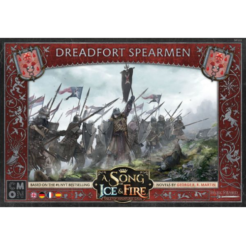 CMON - A Song of Ice & Fire - Dreadfort Spearmen, Speerträger von Grauenstein