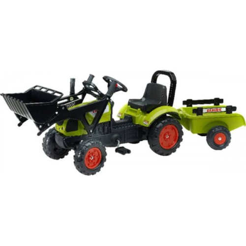 FALK Tret-Traktor Claas Lader + Hänger 2 - 5 Jahre