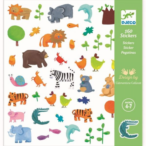 Djeco - Sticker: Animals