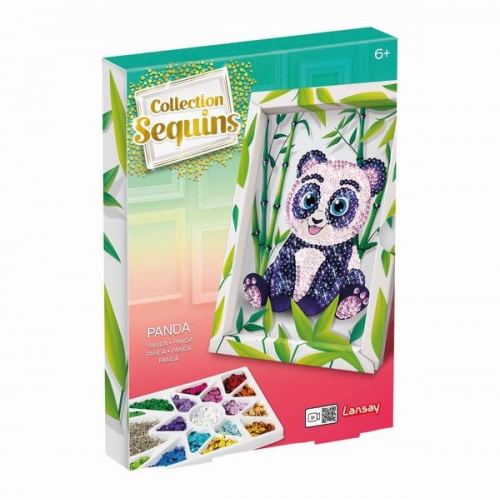 Collection Sequins - Paillettenkunst Panda