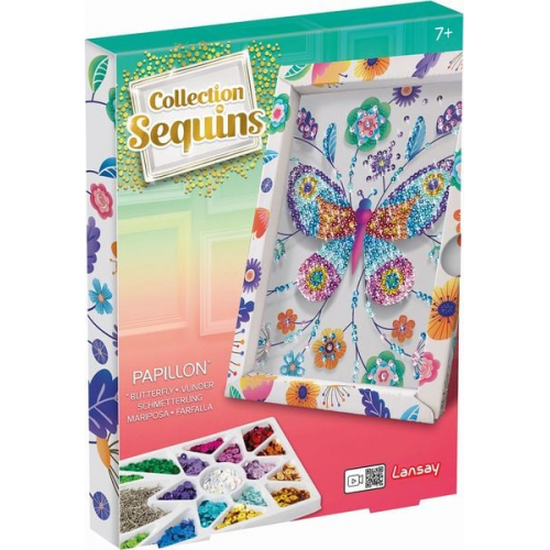 Collection Sequins - Paillettenkunst Schmetterling