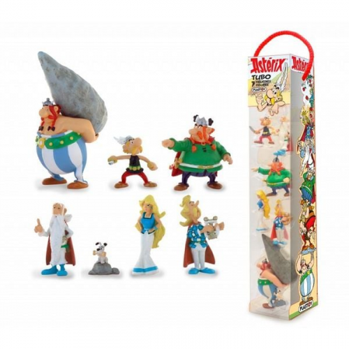 Pegasus PLA70385 - Asterix Dorfbewohner, 7er Figuren Set