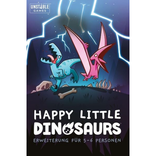 Unstable Games - Happy Little Dinosauers – Erweiterung für 5-6 Personen