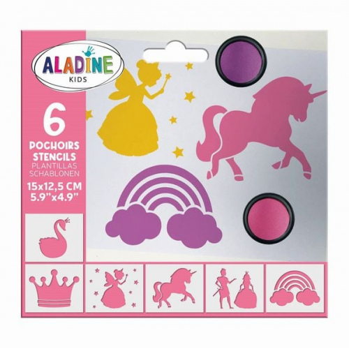 Aladine - Schablonen Prinzessin