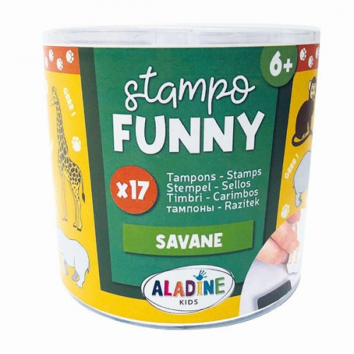 Aladine - Kinder Stempel Funny Savanne