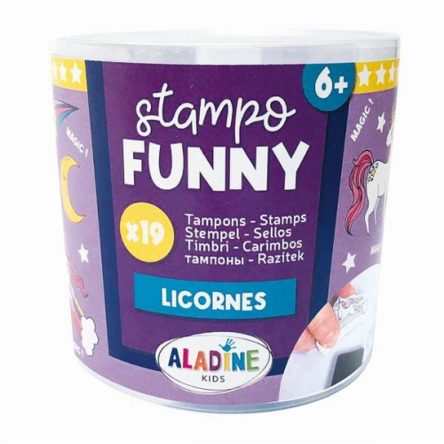 Aladine - Kinder Stempel Funny Einhorn