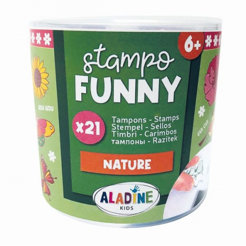 Aladine - Kinder Stempel Funny Natur