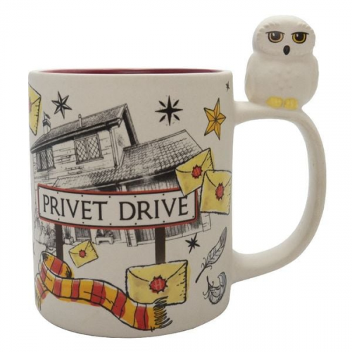 Harry Potter Hedwig Ligusterweg 3D Tasse