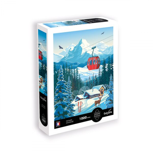 SentoSphere - Calypto - Puzzle - Winterlandschaft, 1000 Teile