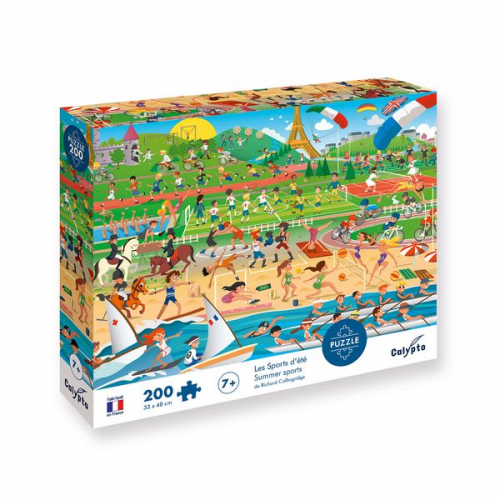 SentoSphere - Calypto - Puzzle - Sommersport, 200 Teile