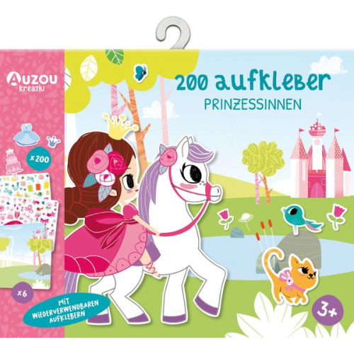 Auzou - 200 Aufkleber - Prinzessinnen