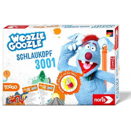 Noris 606102071 - Toggo, Woozle Goozle Schlaukopf 3001, Frage-Antwort-Spiel, Quizspiel