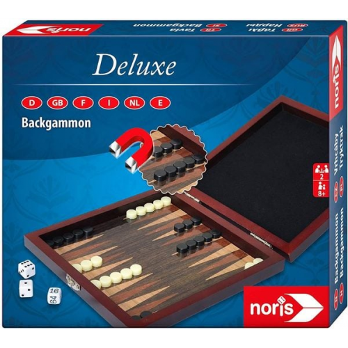 Deluxe Reisespiel Backgammon