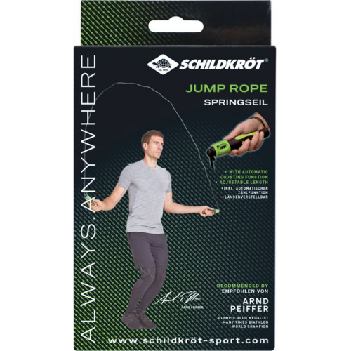 Schildkröt Fitness - Springseil mit Zählfunktion Jumping Rope