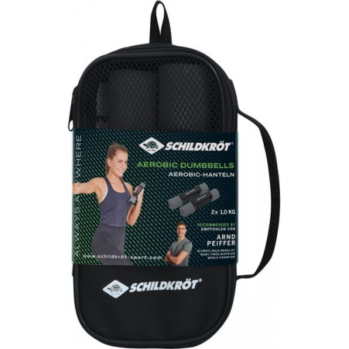 Schildkröt Fitness - Soft-Hanteln, Aerobic-Hanteln, 1,0kg Set