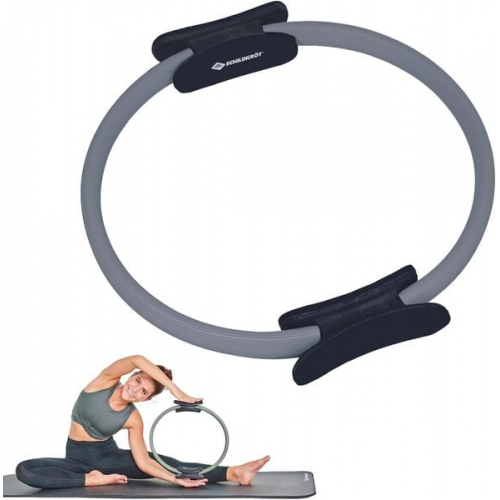 Schildkröt 960233 - Pilates Ring, Fitness-Ring, grau, 37 cm