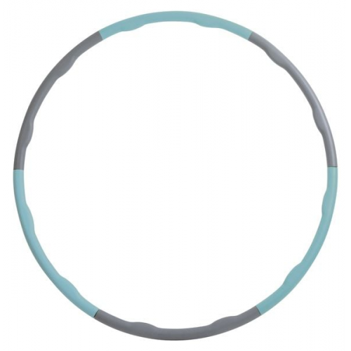 Schildkröt Fitness - Fitness-Hoop, 100cm, Grau, Skyblue