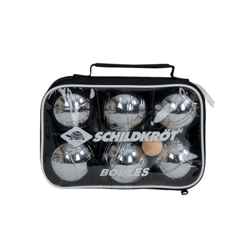 Schildkröt 970008 - Boccia Set, Metallkugeln 7,25cm