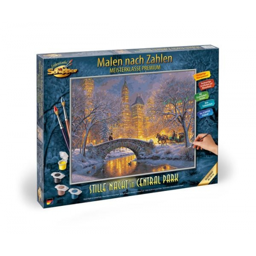 Schipper 609130874 - Malen nach Zahlen, Stille Nacht im Central Park, 40 x 50 cm