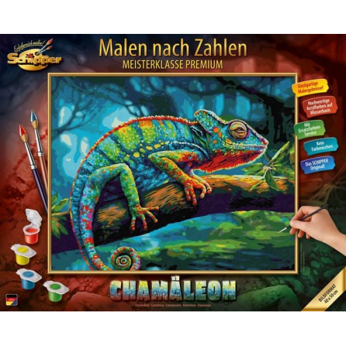 Schipper Malen-nach-Zahlen - Chamäleon