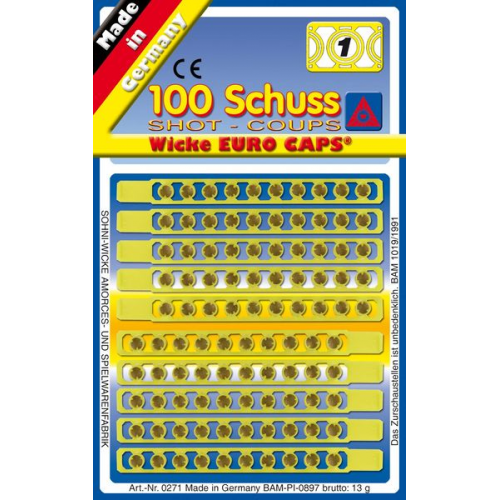 J.G. Schrödel - Einzelschuß Munition 100 Schuß