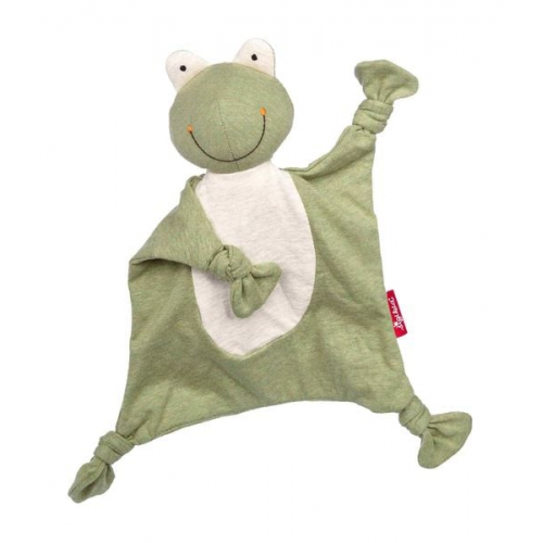 Sigikid - Schnuffeltuch Frosch, Yellow