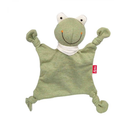 Sigikid - Mini-Schnuffeltuch Frosch, Yellow