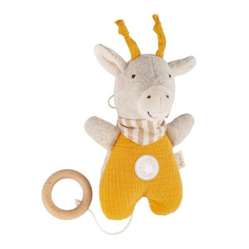 Sigikid - Musselin Spieluhr Giraffe Tiny Tissues