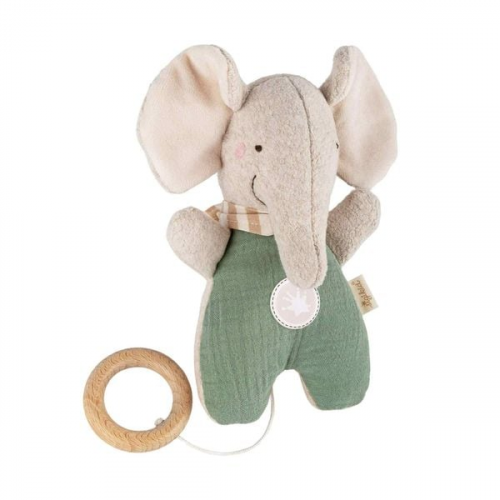 Sigikid - Musselin Spieluhr Elefant Tiny Tissues