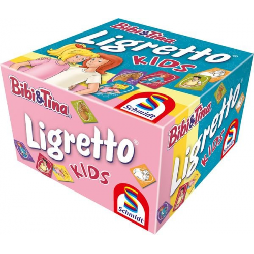 Schmidt Spiele - Ligretto - Ligretto Kids, Bibi & Tina