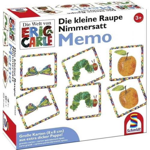 Schmidt Spiele - Die kleine Raupe Nimmersatt, Memo