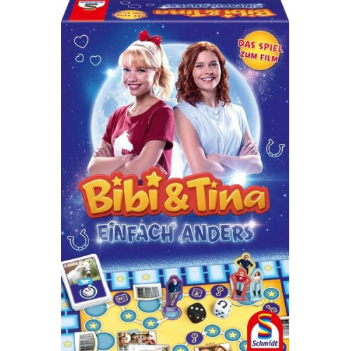 Schmidt 40628 - Bibi & Tina: Einfach anders, Das Kinderspiel zum Kinofilm 5, Brettspiel