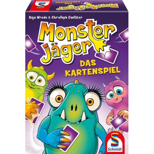 Schmidt 40635 - Monsterjäger, Das Kartenspiel, Reaktionsspiel