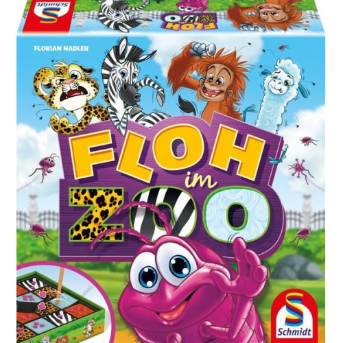 Schmidt 40637 - Floh im Zoo, Kinderspiel, Familienspiel