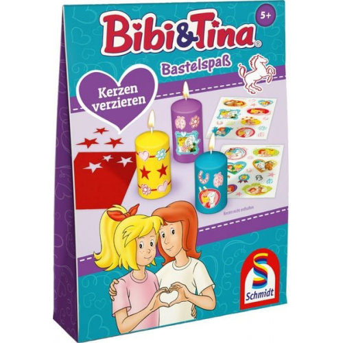 Schmidt Spiele - Bibi & Tina, Bastelspaß, Kerzen verzieren