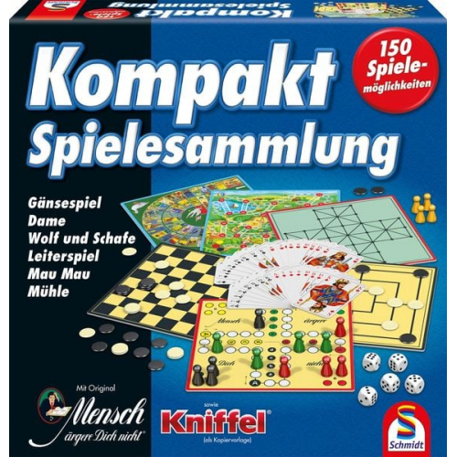 Schmidt Spiele - 150er Kompakt-Spielesammlung