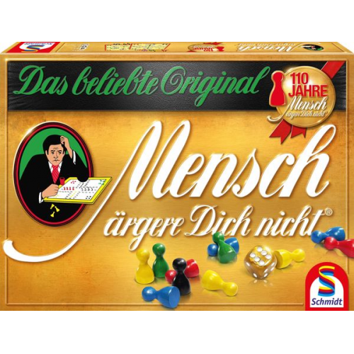 Schmidt Spiele - Mensch ärgere Dich nicht - Gold-Edition