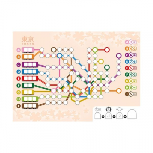 Schmidt Spiele - Voll verplant, Zusatzblock Japan