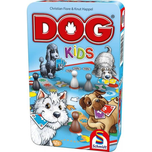 Schmidt Spiele - DOG Kids, Metalldose