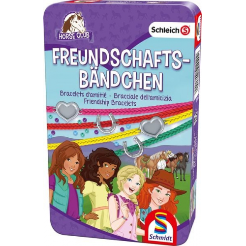 Schmidt Spiele - Schleich, Horse Club, Freundschaftsbändchen