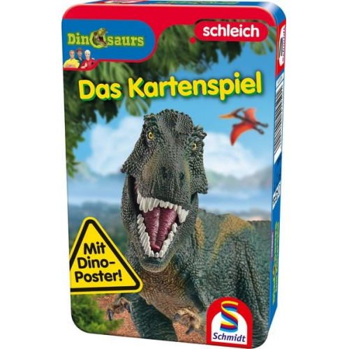 Schmidt Spiele - Schleich Dinosaurs, Das Kartenspiel