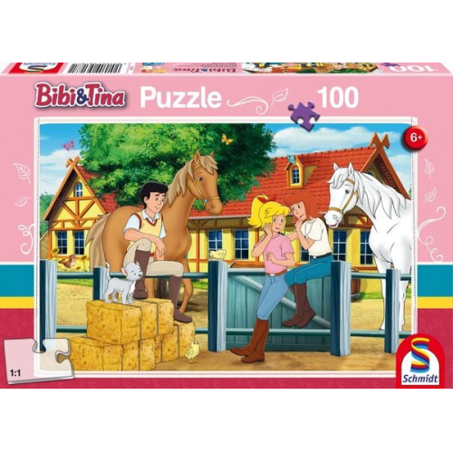 Schmidt 56187 - Bibi und Tina auf Martinshof Puzzle