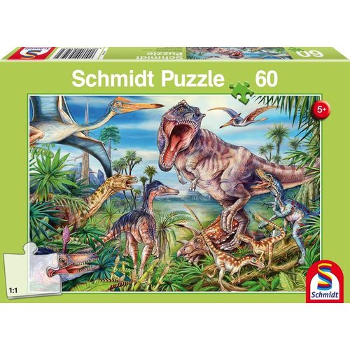 Schmidt 56193 - Bei den Dinosauriern Puzzle