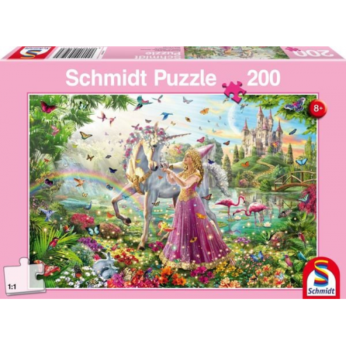 Schmidt 56197 - Schöne Fee im Zauberwald Puzzle